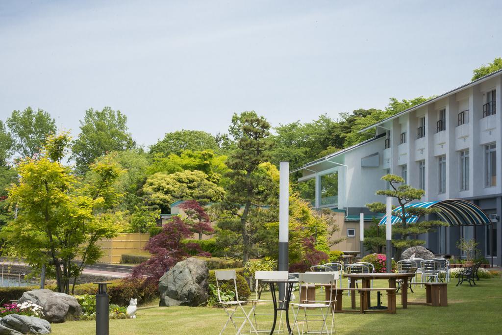 Awara Kitagata Onsen Kohanso Hana Yurari Bagian luar foto