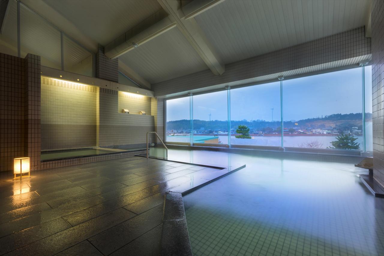 Awara Kitagata Onsen Kohanso Hana Yurari Bagian luar foto