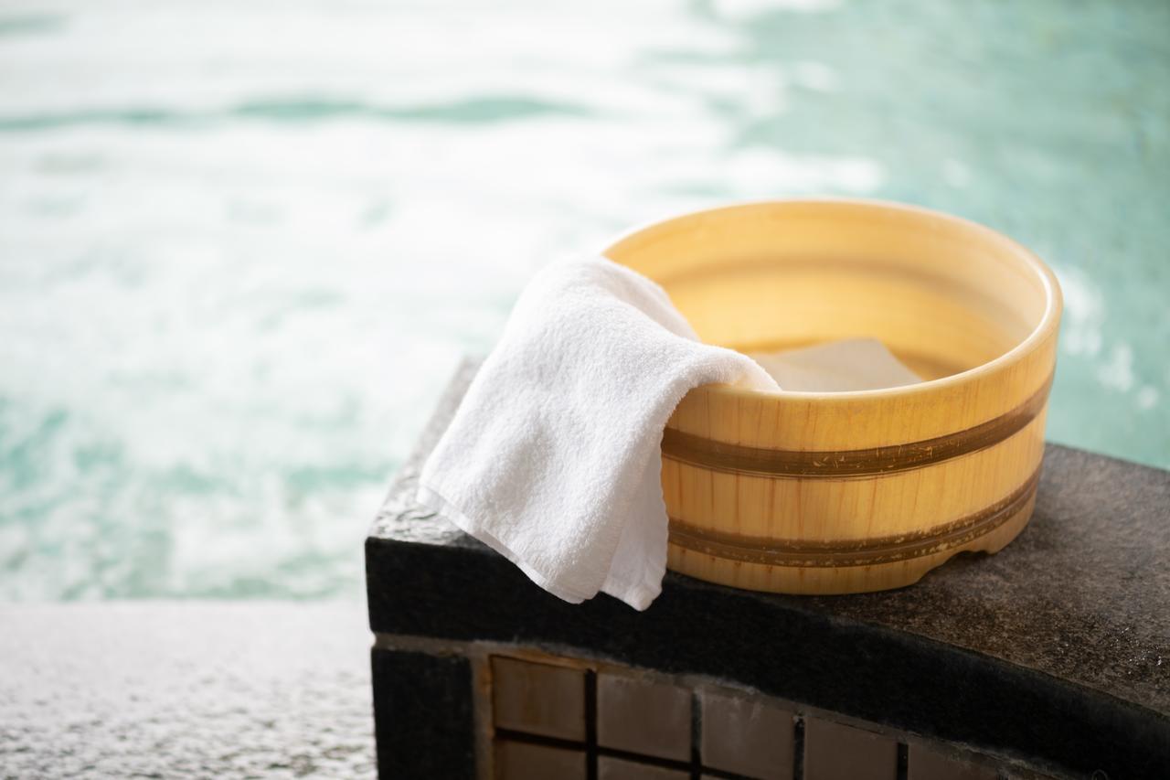 Awara Kitagata Onsen Kohanso Hana Yurari Bagian luar foto